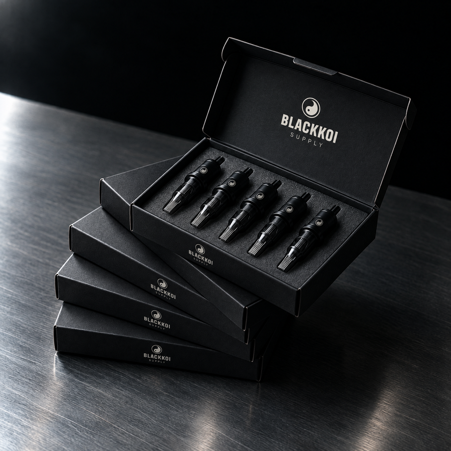 BlackKoi Supply trial set: five boxes, one open